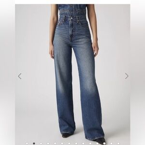 RIBCAGE WIDE LEG WOMEN'S JEANS
size 26